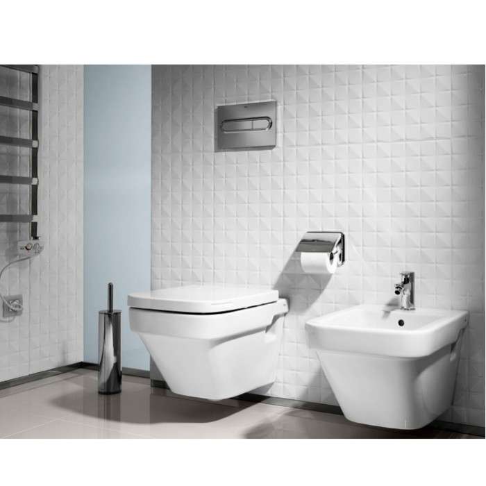 Инсталляционная система Grohe Rapid SL + подвесной унитаз V&B Architectura с крышкой + набор гигиенического душа (38775H17)